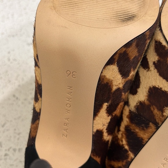 ZARA leopard pumps. Size 36 - Picture 9 of 12